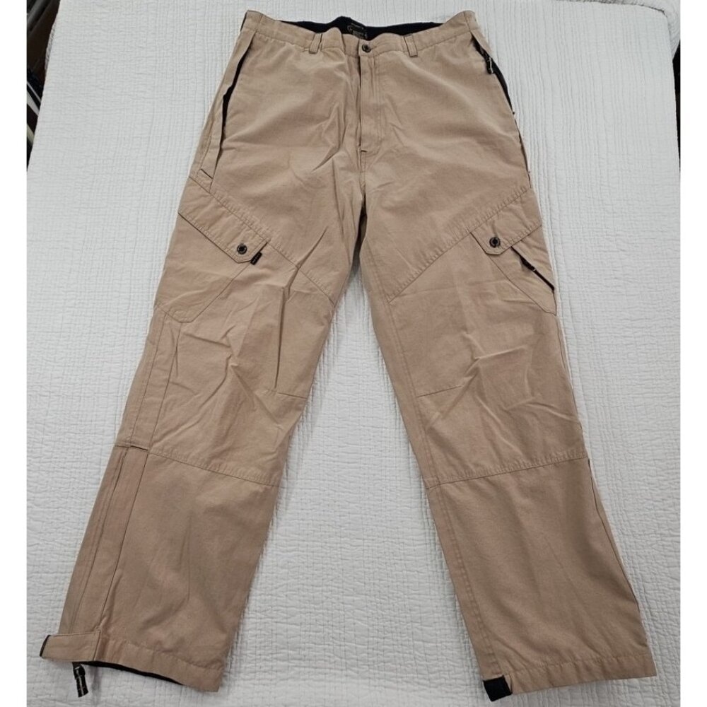 Wearfirst Insulated Tactical Pants Men's 38x32 Tan Performance 6‎ Pockets EUC